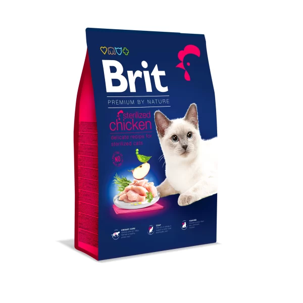 Brit Premium Kot Sterylizowany