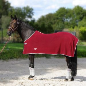 York Derka Britta polarowa - czerwona, 145 cm