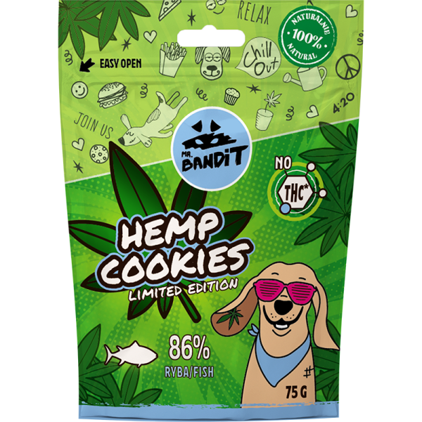 Mr.Bandit Hemp Cookies Ryba