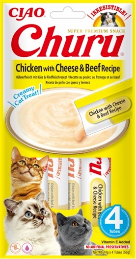 Churu Cat Chicken Cheese&Beef