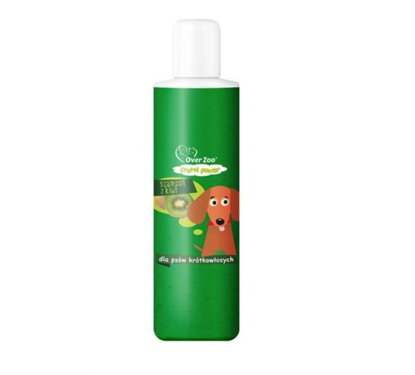 OVER ZOO Frutti Power szampon z kiwi dla psów krótkowłosych 200 ml