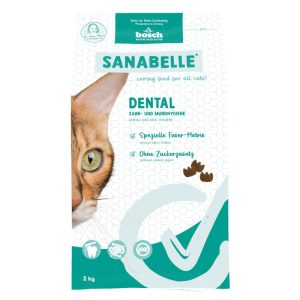 Sanabelle Dental karma dla kotów wspomaga higienę zębów