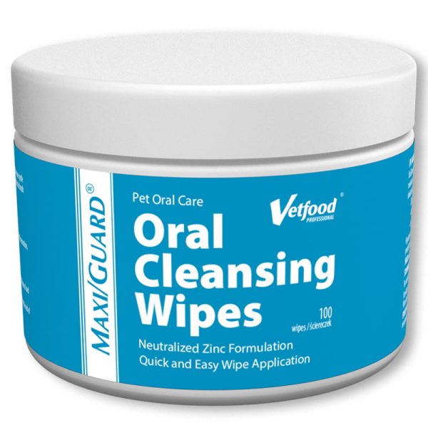 vetfood oral cleansing wipes