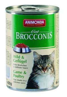 ANIMONDA Brocconis Cat - dziczyzna + drób (400 g)