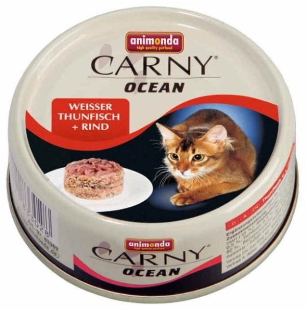 ANIMONDA Carny Ocean - tuńczyk + wołowina (80 g)