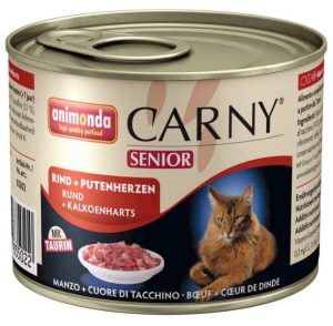 ANIMONDA Carny Senior - wołowina + serca indycze (200 g)