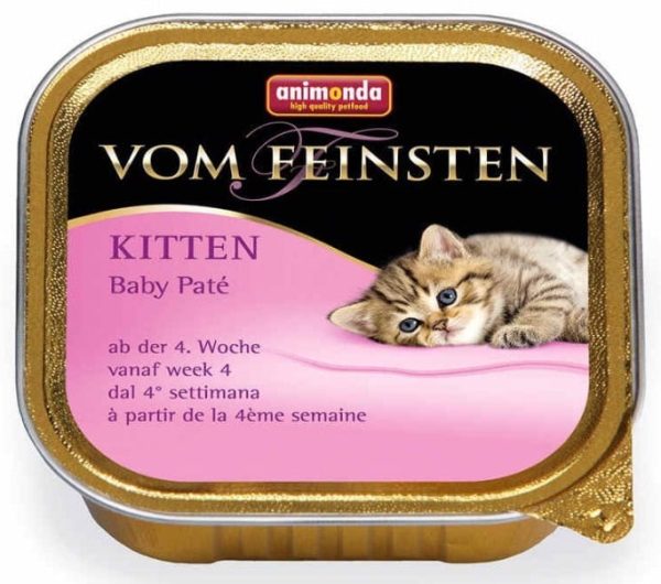 ANIMONDA Vom Feinsten Kitten Baby Pate - pasta mięsna (100 g)