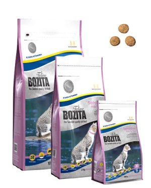 BOZITA Feline Sensitive Hair & Skin