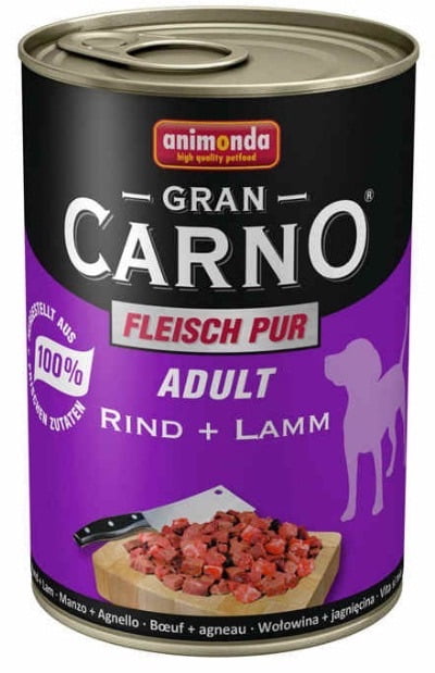 ANIMONDA GranCarno Adult - wołowina + jagnięcina