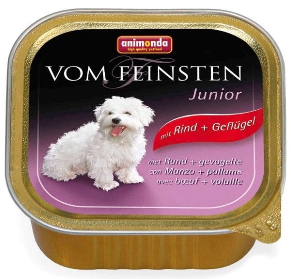 ANIMONDA Vom Feinsten Junior - wołowina + drób (150 g)