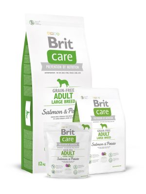 BRIT Care Pies Adult Large Breed Grain-Free Salmon&Potato