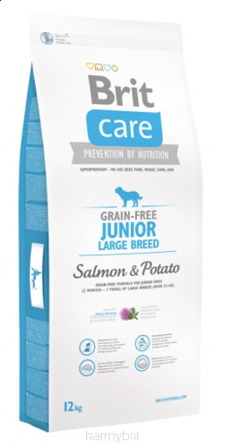 BRIT Care Pies Junior Large Breed Grain-Free Salmon&Potato