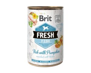 brit fresh ryba dynia karma mokra dla psa