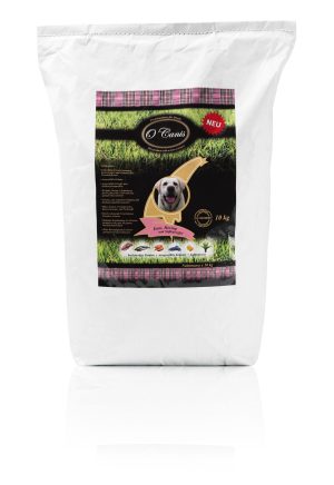 O'Canis Premium sucha karma dla psa tłoczona na zimno: kaczka, śledź, słodkie ziemniaki
