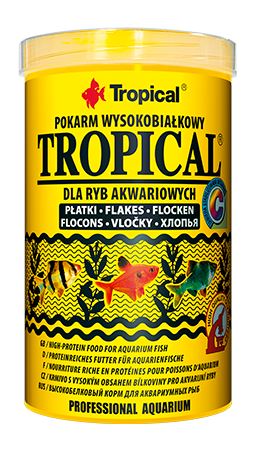 pokarm suchy dla rybek akwariowych tropical