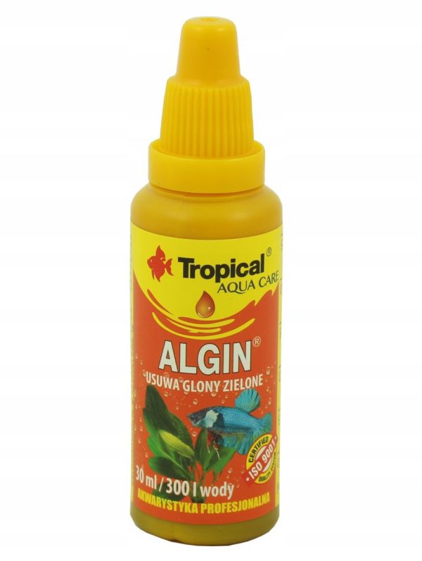 preparat do wody algin tropical zwalczanie glonów