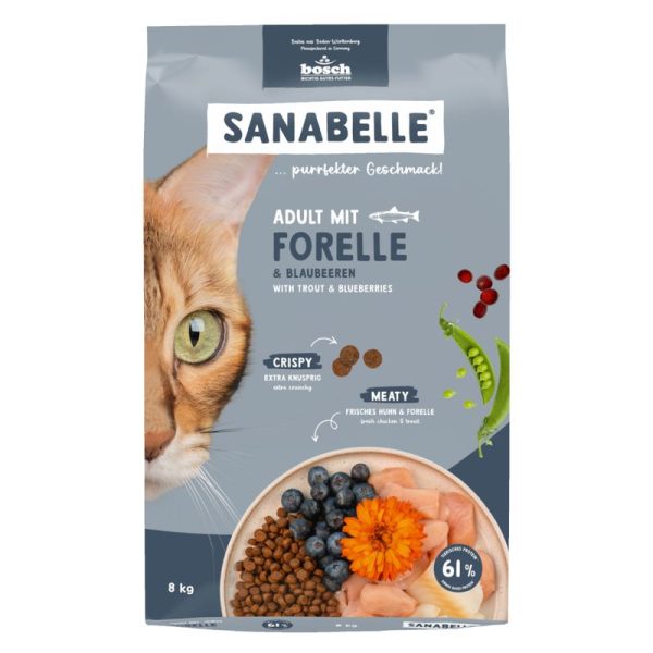 Sanabelle Adult karma dla kota z pstrągiem i borówką