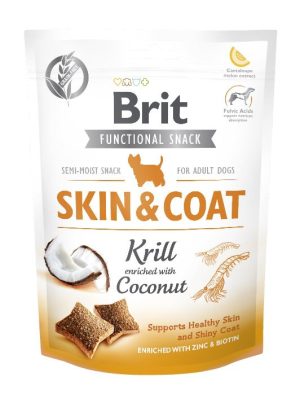 Brit Care Functional Snack Skin & Coat Krill 150g