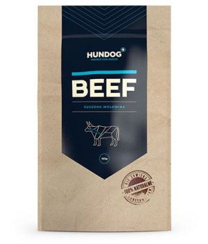 HUNDOG Suszona wołowina 165 g