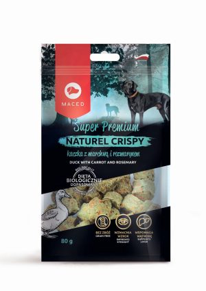 smakołyki dla psa Maced Natural Cripsy kaczka z marchwią