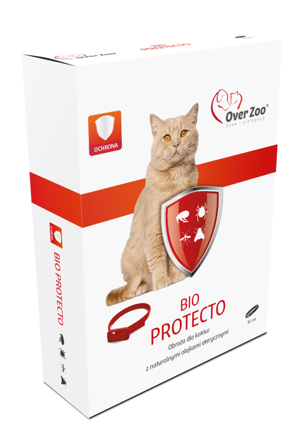 OVER ZOO Obroża ochronna Bio Protecto dla kota 35 cm