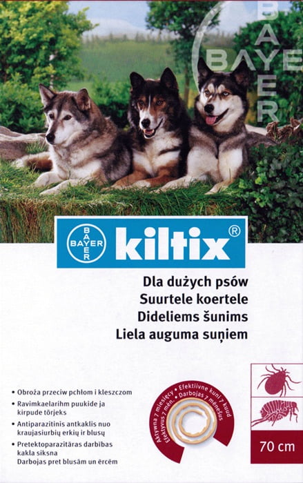 Bayer Kiltix obroża dla dużych psów 70 cm