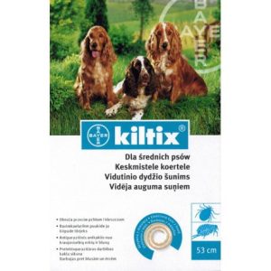 Bayer Kiltix obroża dla średnich psów 53 cm