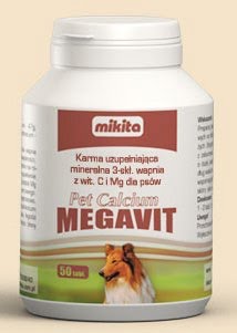 MIKITA Pet Calcium (100 tabletek)