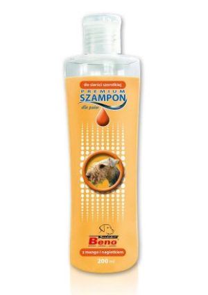 pielęgnacyjny szampon do sierści szorstkiej super beno premium 200ml