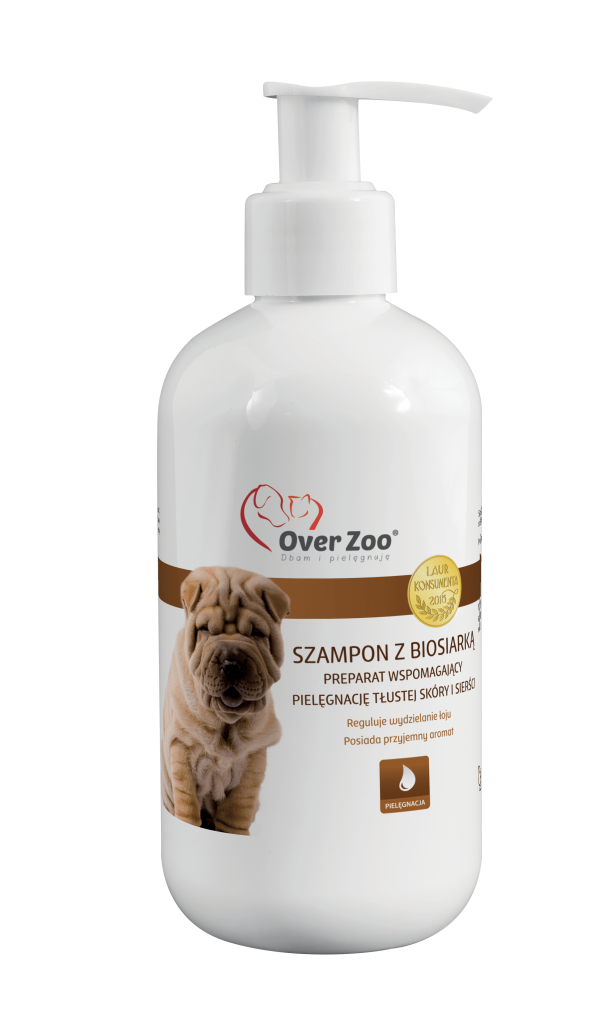 OVER ZOO Szampon z biosiarką 250 ml