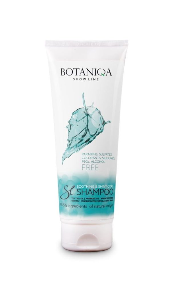 BOTANIQA Show Line Soothing & Shiny Coat Shampoo 250 ml