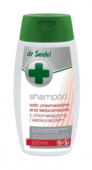 DR SEIDEL Szampon z chlorheksydyną i ketokonazolem 220 ml