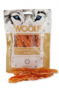 WOOLF Chicken jerky bars 100g