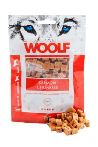 WOOLF Salmon Chunkies 100g