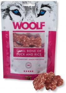 WOOLF Small bone of duck and rice 100g