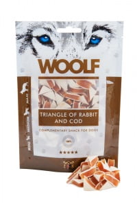 WOOLF Triangle of rabbit and cod 100g