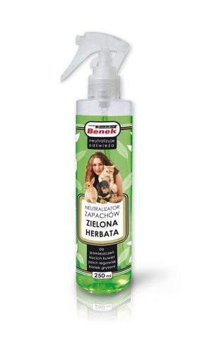 CERTECH Super Benek Pochłaniacz zapachów w sprayu zielona herbata 250 ml